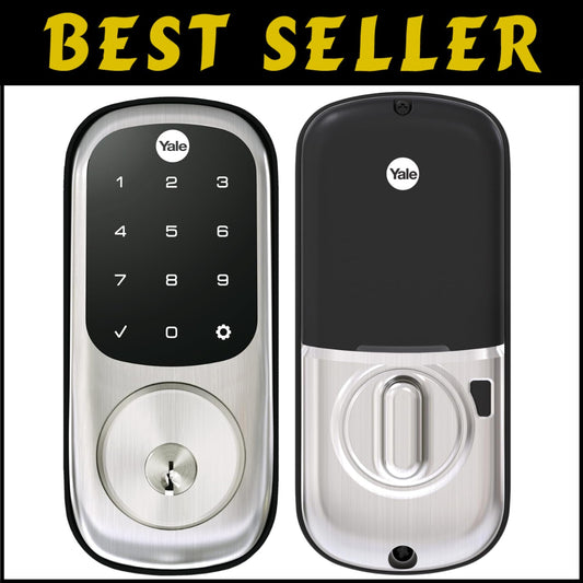 Assure Lock Satin Nickel Touchscreen Deadbolt - Smart Z-Wave Enabled Security