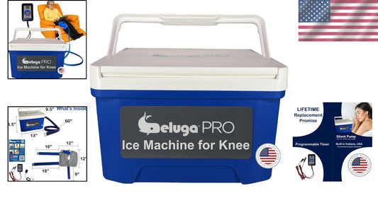 Portable Programmable Cryotherapy Machine - Ideal Ice Solution for Knee Recovery
