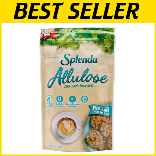 Versatile 3 lb Allulose Sweetener - Ideal for Keto Baking & Refreshing Drinks