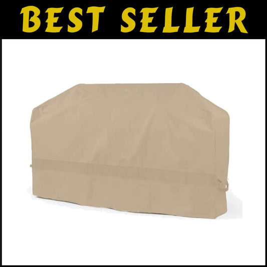 Large Outdoor Grill Cover 110" - Weather-Resistant with Drawstring Closure