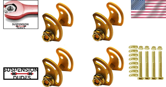 4-Piece Alignment & Camber Hardware Kit for GMC, Chevy, Cadillac, 1999-2020