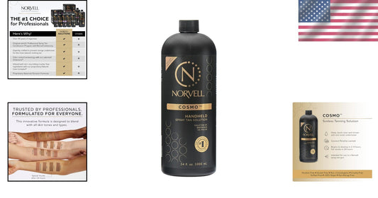 Cosmo Self-Tanning Spray - Radiant Tan with Warm & Cool Undertones, 34 fl. oz.