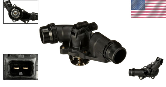 Advanced Thermostatic Engine Coolant Thermostat with Fixed Orientation Design