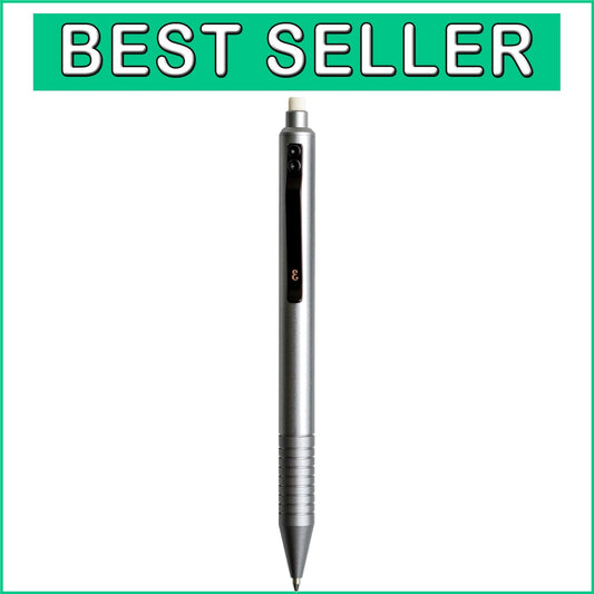 Durable Gunmetal Mechanical Pencil with Removable Eraser for Seamless Creativity