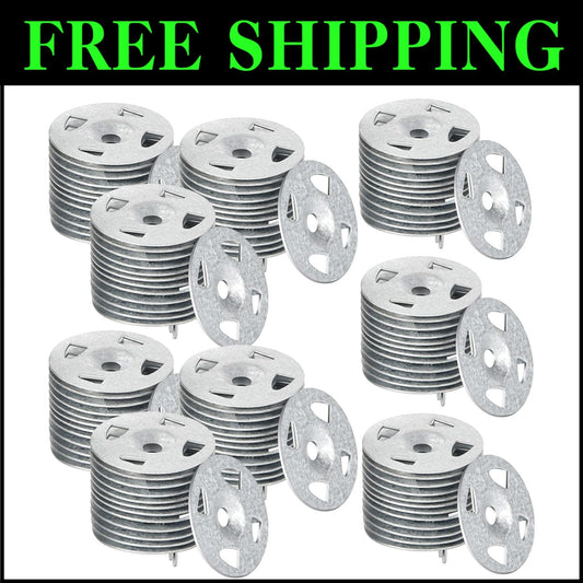 Durable 1-1/8 Inch Galvanized Steel Washers – Pack of 1000 for Installations