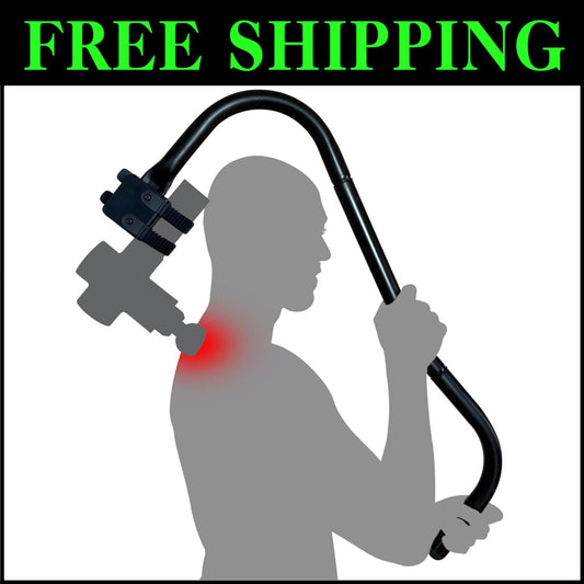 BackBadger: The Ultimate Ergonomic Holder for Massage Guns - Hassle-Free Relief