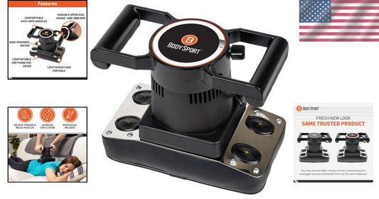 Achieve Muscle Relief with Lightweight 5 lb Therapeutic Vibrating Massager