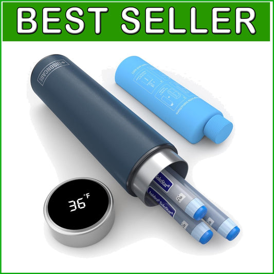 Odyssey 60H Portable Insulin Travel Case - Keeps Medications Cold for 60H