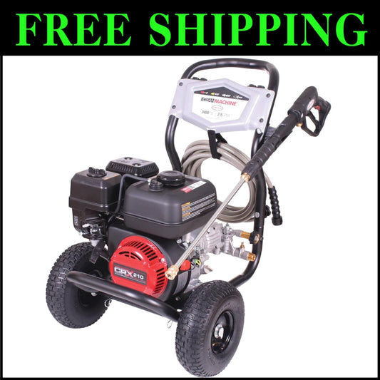 Lightweight Gas Pressure Washer 2.5 GPM - 49-State Compliant Clean Machine