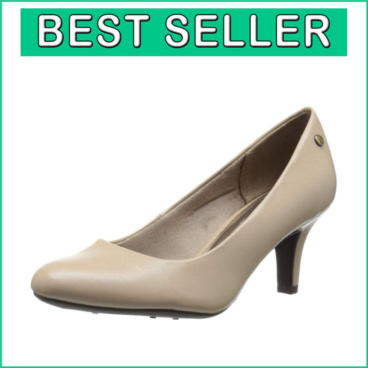 Comfortable 2.5" Taupe Women's Heels - Fashionable for Work or Weddings