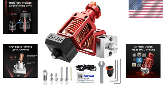 All Metal Hotend Upgrade for Ender 3,5 & CR 10: Easy Install & High Performance