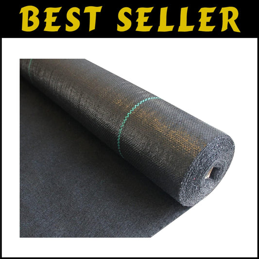Durable 5oz Heavy Duty Landscape Fabric - Superior Weed Control Mat, 4ft x 250ft