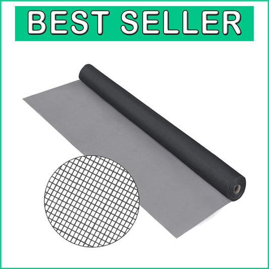 DIY Customizable Fiberglass Screen Mesh Roll 100FT x 96IN - Pet Proof Solution
