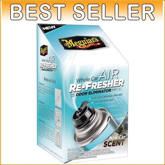 2.5oz Whole Car Air Freshener - New Car Scent, 6-Pack of Odor Eliminators