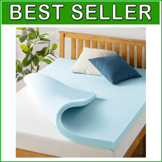 Breathable 3 Inch Gel Memory Foam Mattress Topper for Twin XL - Enhanced Comfort