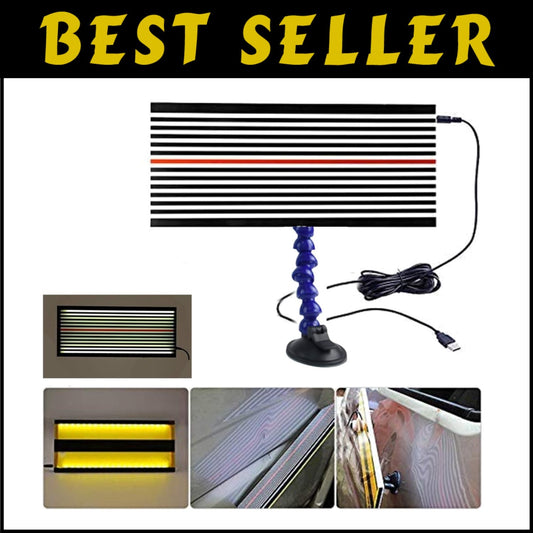 Double Stripe LED Line Board for Paintless Dent Repair – Lightweight & Durable