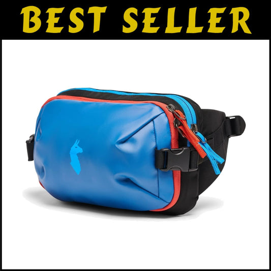 Allpa X 4L Stylish Multi-Sport Hip Pack with Butterfly Opening - Pacific Blue