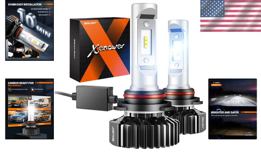 Ultra-Bright 22000LM Fog Lights HB4 - Safe Driving with Anti-Flicker Technology