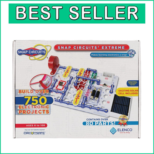 Hands-On Electronics Kit: 750+ Projects, PC-Interface, No Soldering Required