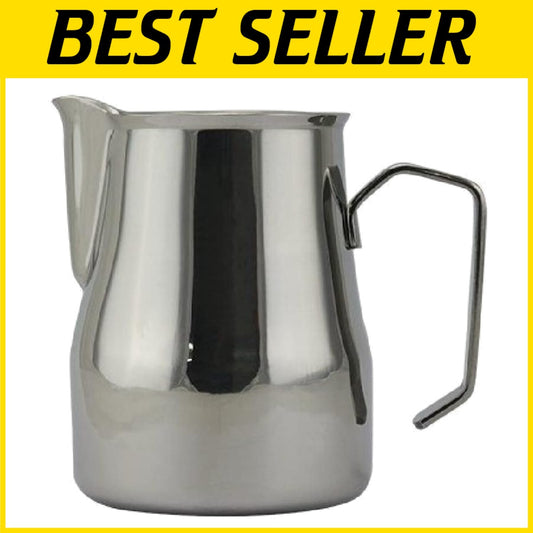 Award-Winning 11.8oz Milk Frothing Jug - Dishwasher Safe Stainless Steel Design
