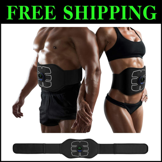 ABS Stimulator with 6 Modes: Effective Home Workout Equipment for Toned Abs