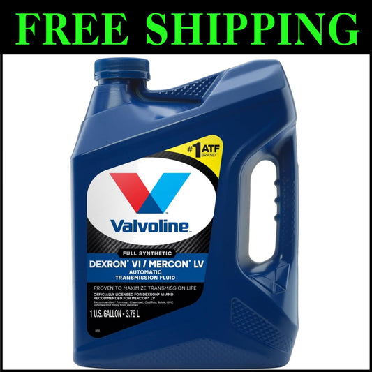 Premium 1 Gallon Full Synthetic DEXRON VI/MERCON LV ATF for Optimal Performance