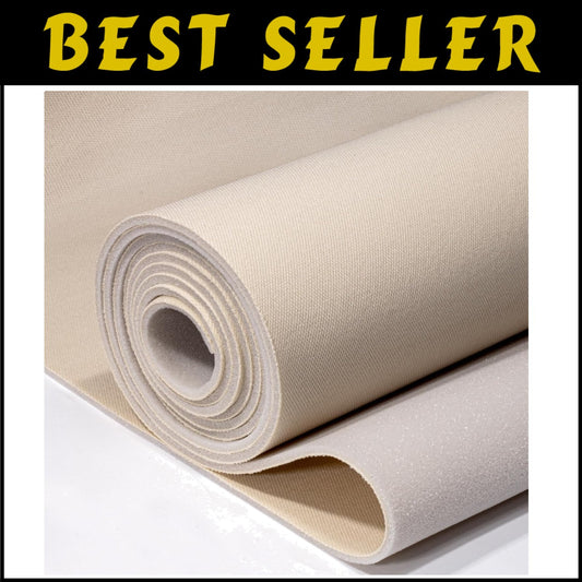 Versatile Beige 74"L x 60"W Headliner Material in Tube Packaging for Cars