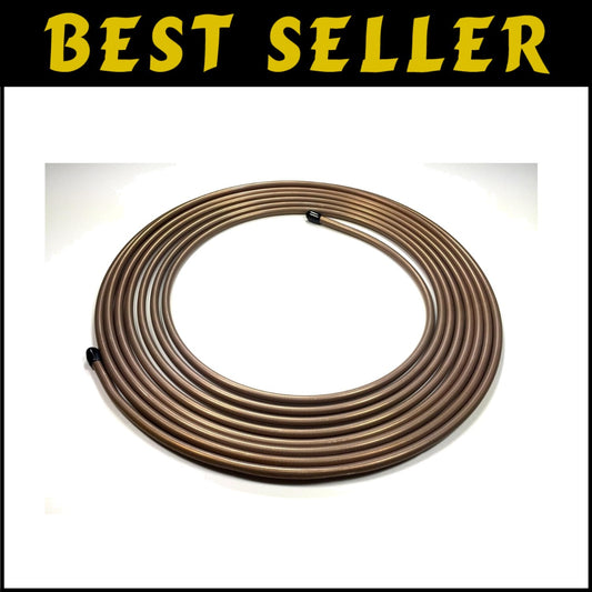 25 ft Copper Nickel Coil – Flexible 5/16" Fuel & Transmission Line Solution