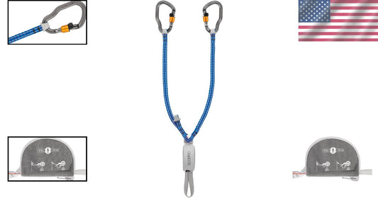 Petzl Scorpio Vertigo Lanyard Set - Durable, Comfort-Enhanced Climbing Gear
