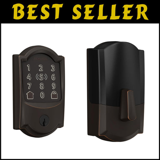 Encode Plus WiFi Smart Lock - Keyless Deadbolt with Touchscreen and Camelot Trim