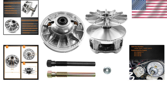 High-Quality Primary & Secondary Clutch Kit with Puller for Polaris UTVs 2014+