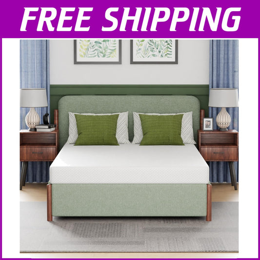 6-Inch CertiPUR Full Mattress with Gel Memory Foam for a Cool Sleep Experience