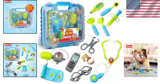 Children's Realistic Doctor Kit with Stethoscope - Safe & Engaging Toy Set