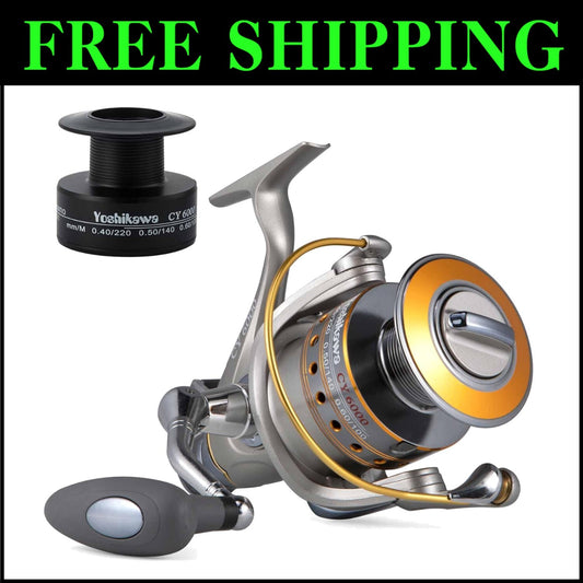 High-Power Baitfeeder Spinning Reel 3000 - 11 Ball Bearings, 5.5:1 Gear Ratio