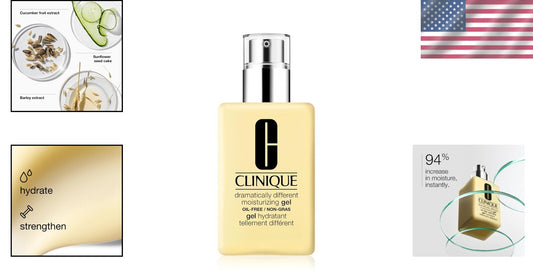 Clinically Tested Oil-Free Gel Moisturizer for Combination to Oily Skin Types