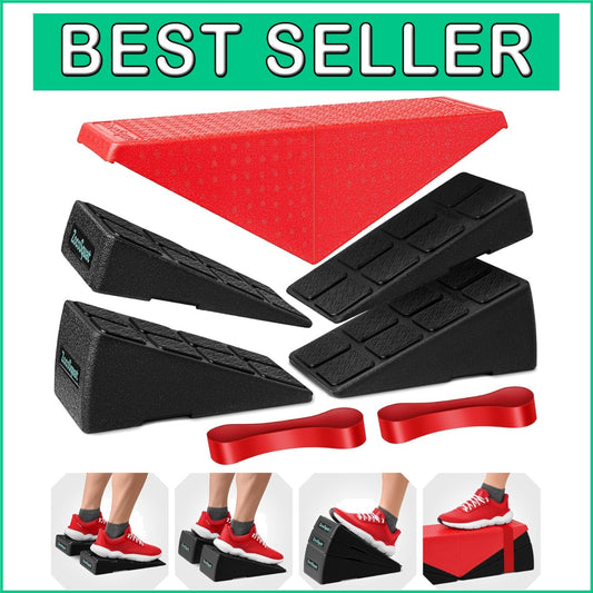 Calf Stretcher & Squat Wedge Block - Innovative Exercise Solution for All Levels