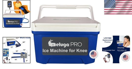 Cold Water Circulation Ice Machine for Knee Injuries – Lightweight & Effective