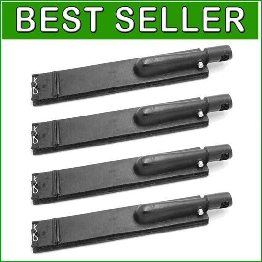 15 3/4" Cast Iron Gas Grill Burners Compatible with Major Grill Brands - 4-Pk