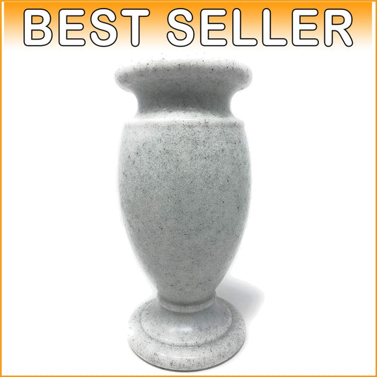 American-Made Virtually Indestructible Grave Marker Flower Holder with Drainage