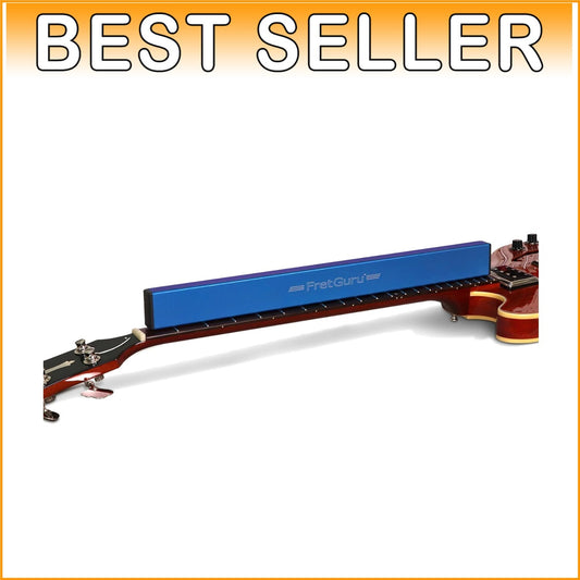 21" Guitar Fret Leveling Beam - Essential Tool for Luthiers with Sandpaper