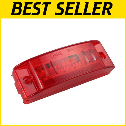 High-Visibility Red LED Clearance Marker Light - Waterproof for All Conditions
