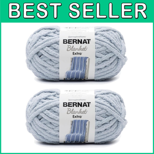 Extra Soft Jumbo Polyester Yarn 2 Pack - Perfect for Easy Knitting & Crochet!