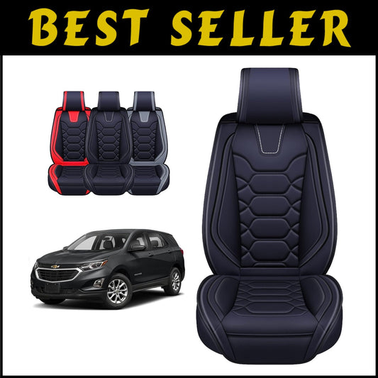 Custom Fit Waterproof Faux Leather Seat Covers for Chevy Equinox 2010-2025