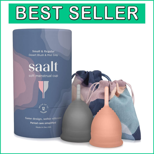 BPA-Free Menstrual Cup - Durable Silicone for Leak-Free, Comfortable Wear