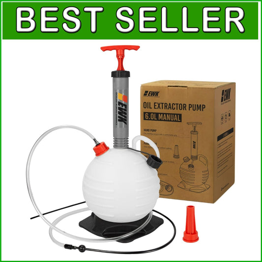 Efficient 6L Fluid Extractor Pump for Cars, Boats, and Motorcycles - Easy Use