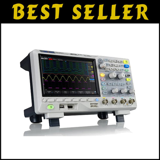 High-Fidelity 100MHz Digital Oscilloscope with 4 Channels & Advanced Triggering