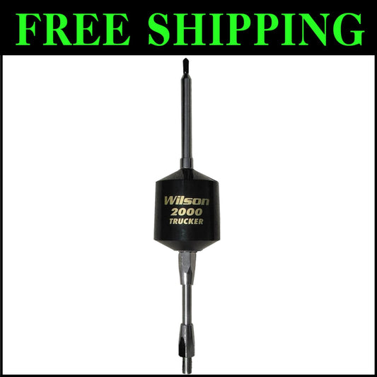 AM|FM Ready T2000 CB Antenna with 49" Stainless Steel Whip - Ultimate Range