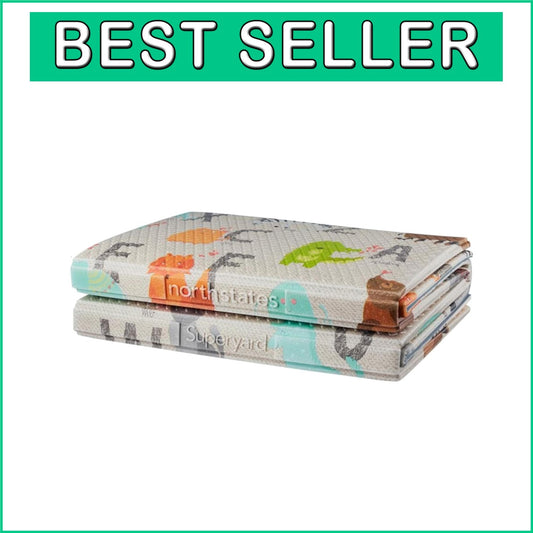 Portable 71"x71" ABC Padded Play Mat - Ideal for Tummy Time & Growing Minds