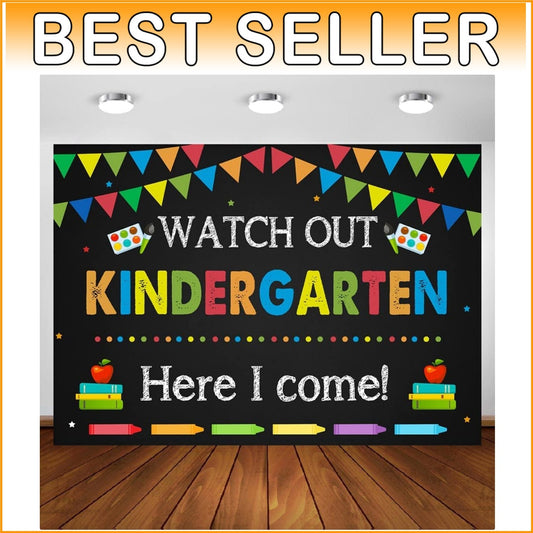10ft x 7ft Kindergarten Graduation Banner - Perfect for Preschool Celebrations!