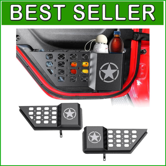 Durable Scratchproof Jeep Storage Panels for Wrangler JL & Gladiator - 2018-2025